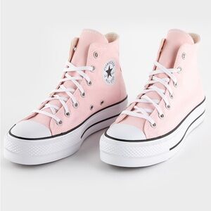 Converse Women's Light Pink High-Top Sneakers